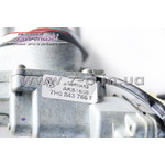 Привод с электромотором в сборе доводчика сдвижной двери Volkswagen T5 2003-2010 годов выпуска.