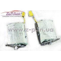Модуль подушки безопасности (Airbag) боковые (над дверью) Volkswagen T5 Multivan, Caravelle 2003-2009 годов выпуска