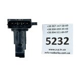 Расходомер воздуха Toyota 22204-33010, 197400-2260